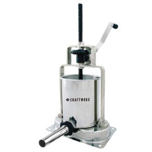 Craftworx Stainless Steel Sausage Stuffer - 15 lb