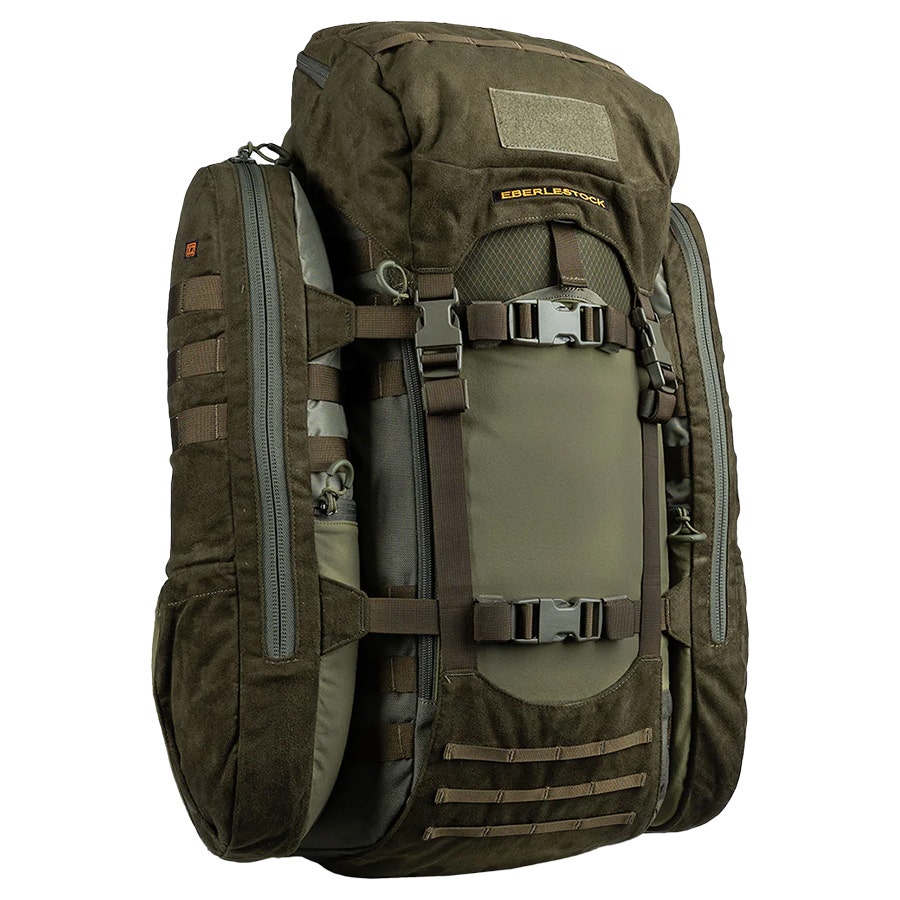 eberless mini backpack hunting Eberlestock M5 | Survival Backpack Internal stretch pockets and a hydration sleeve keep gear organized One Pack For Any Hunt!