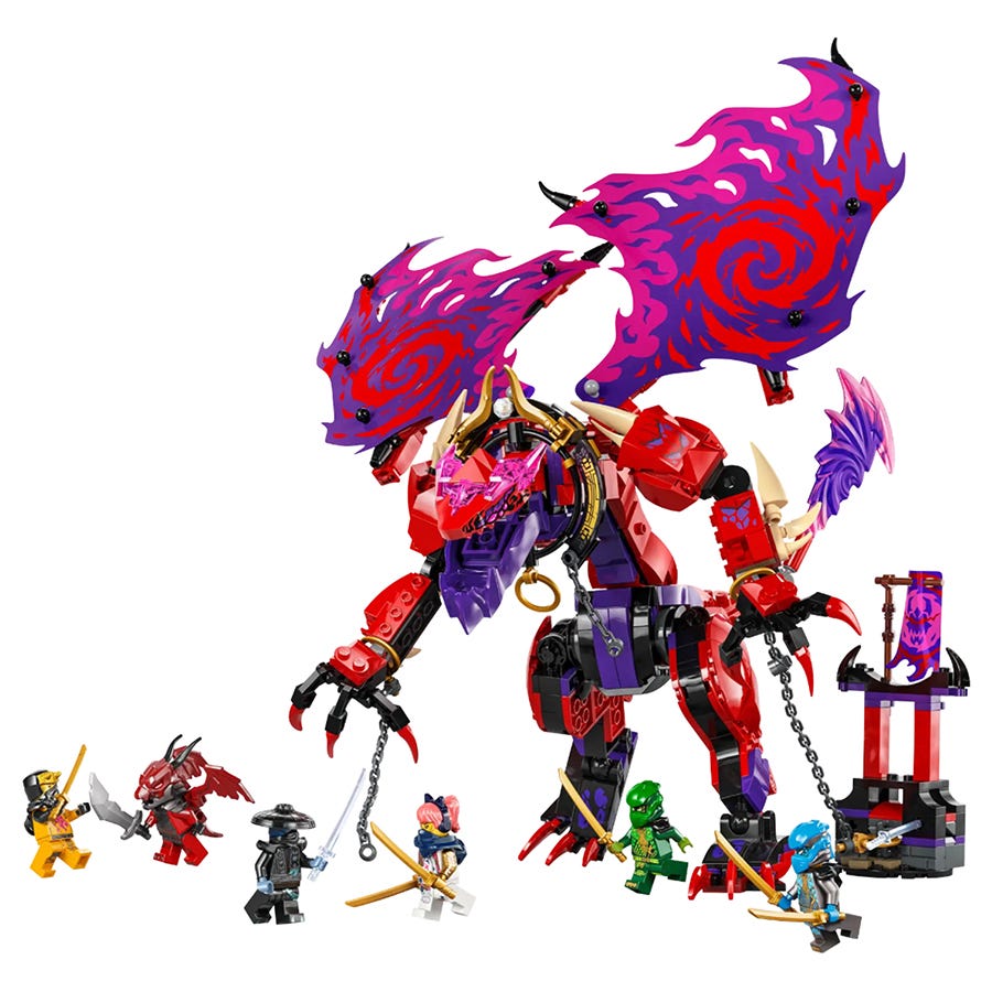 LEGO NINJAGO Dragon's Rising Thunderfang Dragon of Chaos