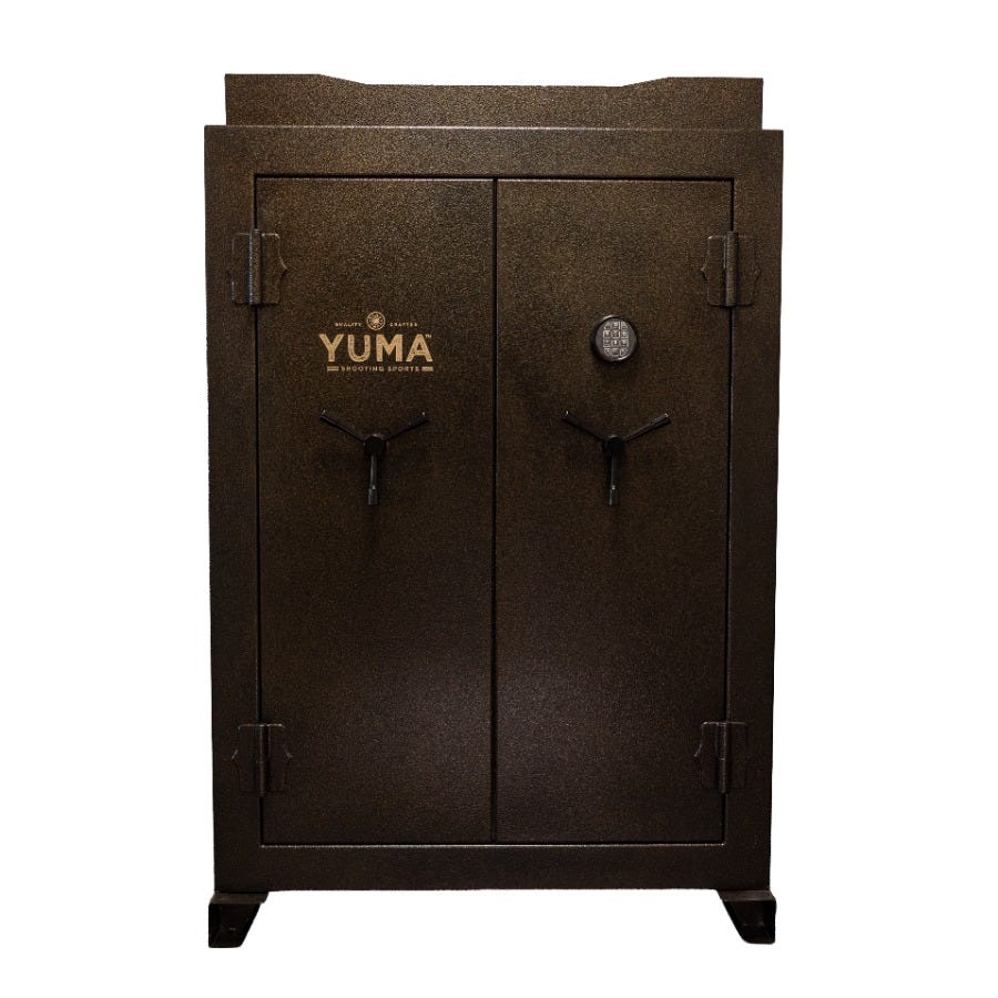 Yuma Double Door 76 Gun Safe - Bronze