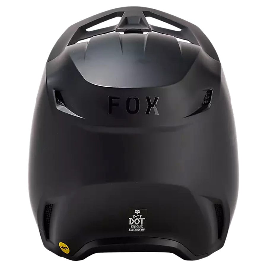 Fox Racing Boy's Youth V1 Helmet - Matte Black