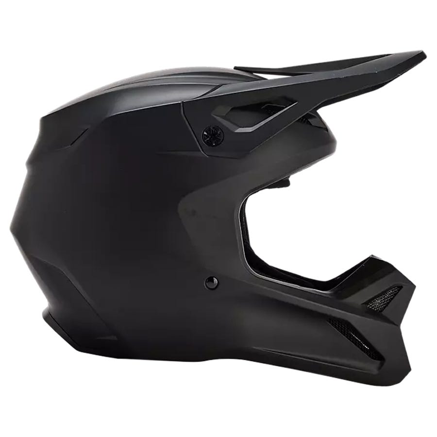 Fox Racing Boy's Youth V1 Helmet - Matte Black