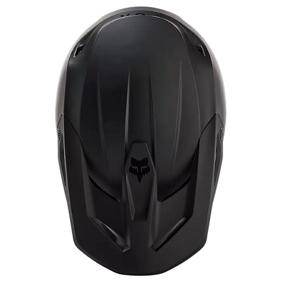 Fox Racing Boy's Youth V1 Helmet - Matte Black