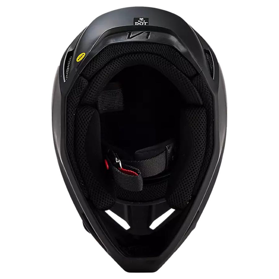 Fox Racing Boy's Youth V1 Helmet - Matte Black