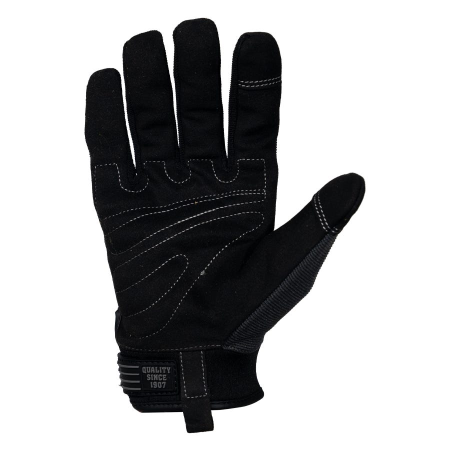 FX3 Men's All-Purpose Adjustable Work Gloves - Black/Gray