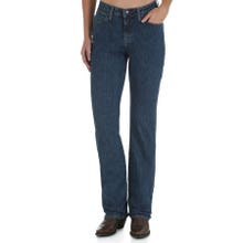 Wrangler® Women's Cowboy Cut Slim Stretch Jeans - Stonewash