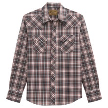Wrangler Men's Retro Plaid Long Sleeve Shirt - Grey