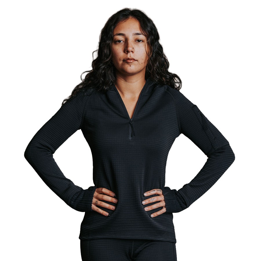 Alpaca Grid Smith + Rogue Women's Skoltec Grid Half Zip Base Layer