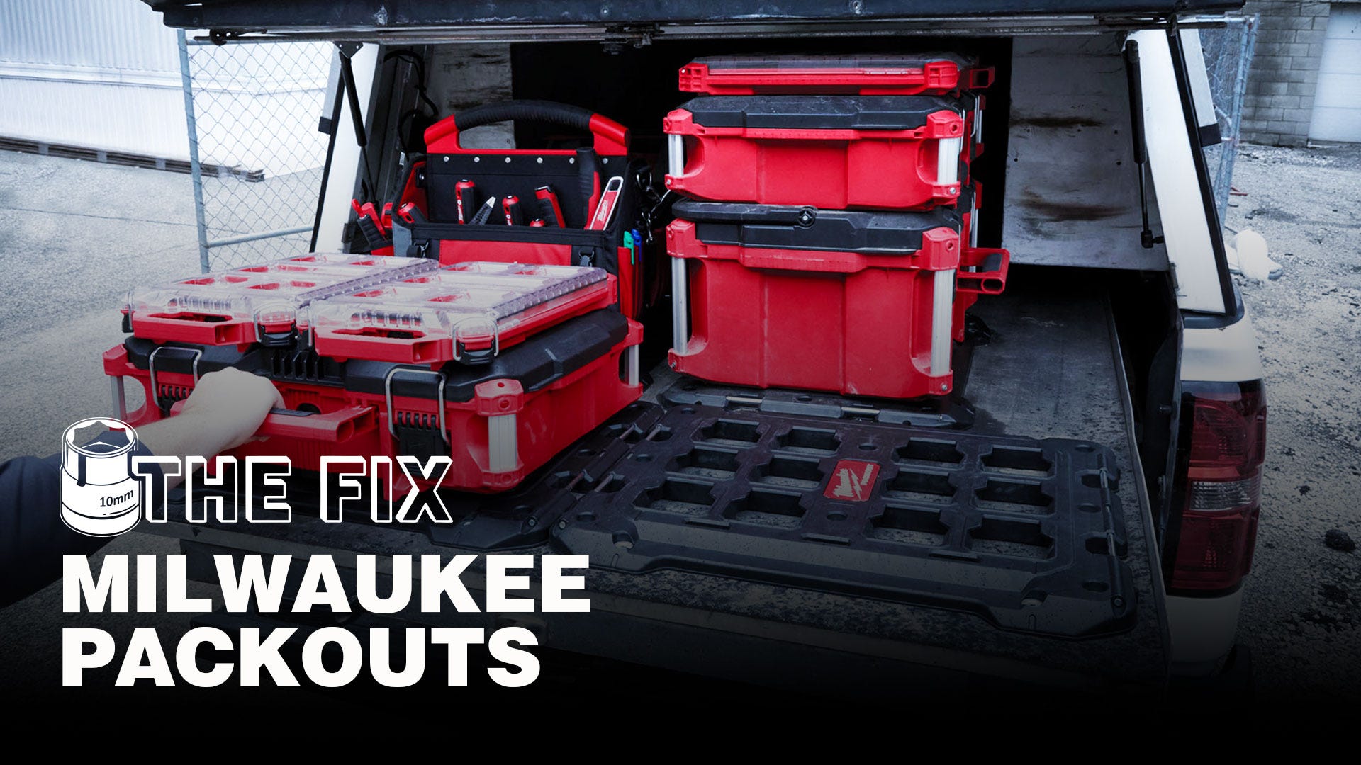 Milwaukee Packout Low Profile Tool Organizer