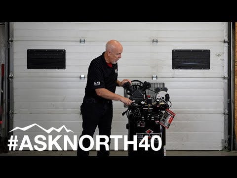 Black Diamond V-Twin Vertical Compressor - 30 gal