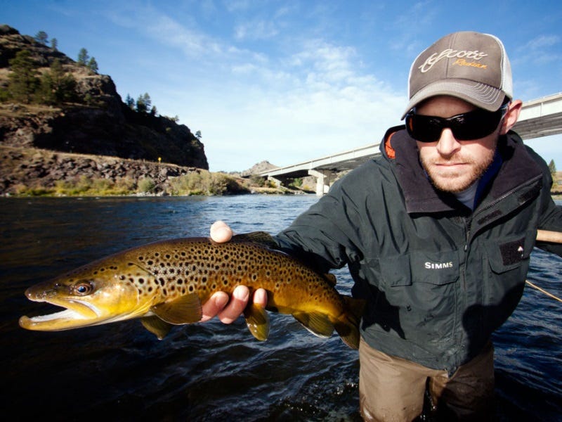 Two Handing for Trout in Winter