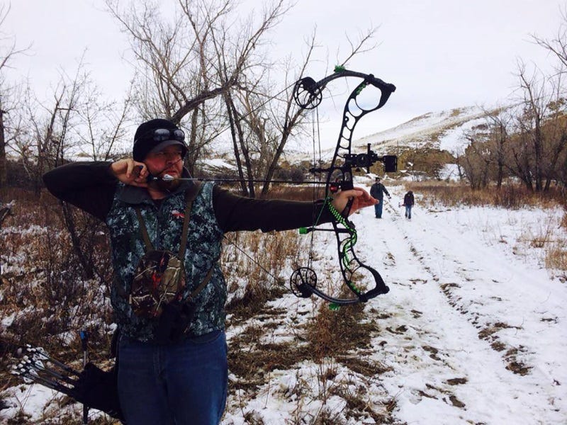 Archery shooting in Great Fall, MT. Images submitted by Rob Patton.