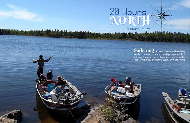 Fly Fishing for Pike in Canada (1)