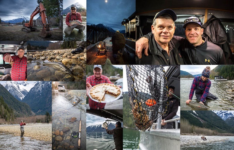 Shucking Prawns & Skating Bull Fly Fishing Vancouver Island (4)