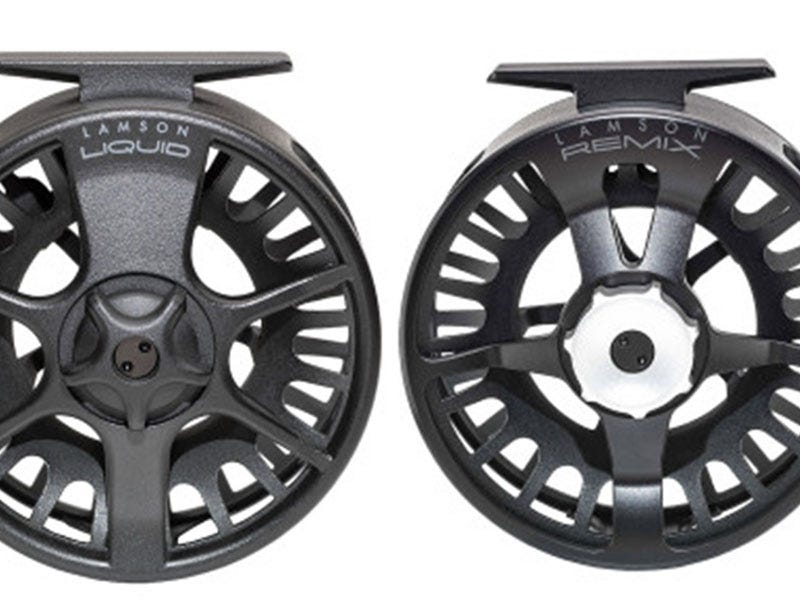 comparison lamson remix vs liquid fly reels SMOKE Color Only! Reel providing anglers with a reliable and efficient fly reel for their fishing adventures. Lamson Liquid S Large-Arbor Fly