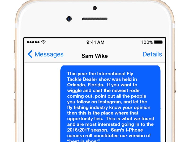 IFTD 2016 Show Recap: Straight Outta Sam’s iPhone