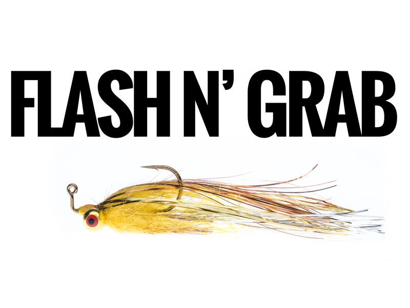 Fly Tying Learning to Tie The Flash N’ Grab Streamer Pattern