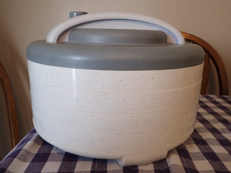 The stackable dehydrators are versatile for large and small batches