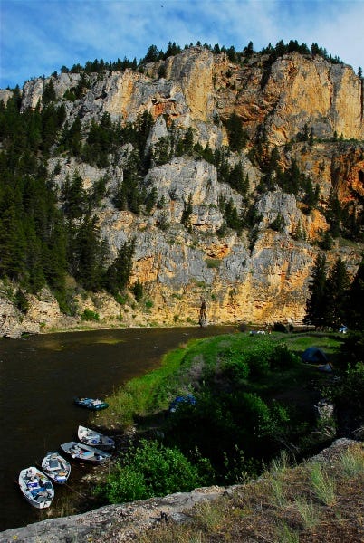 Camping and fishing on Montana's incomparable Smith River