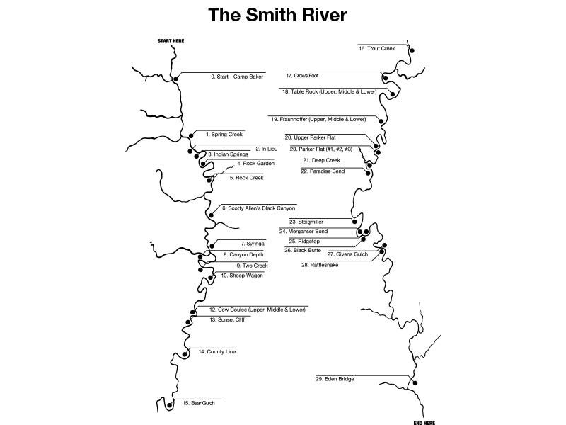 A Guide to Floating the Smith River