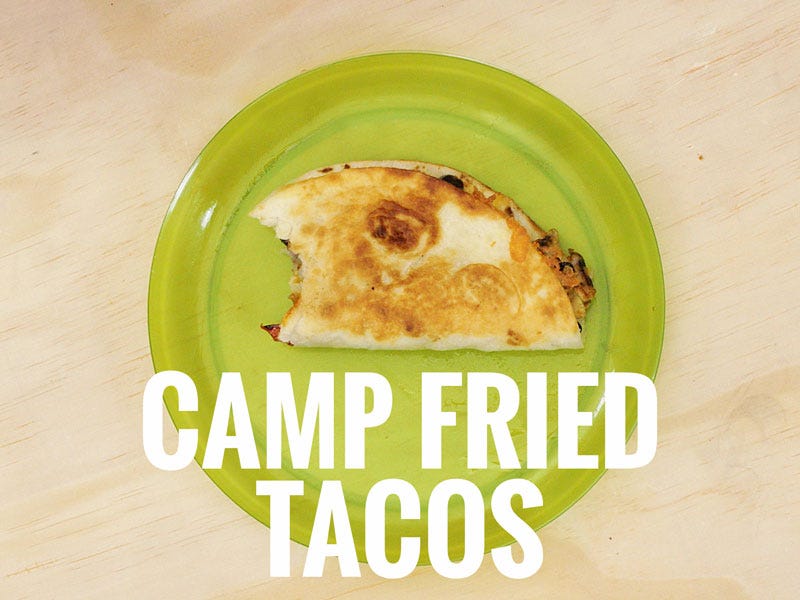 Best Way to Cook Camp Fried Tacos