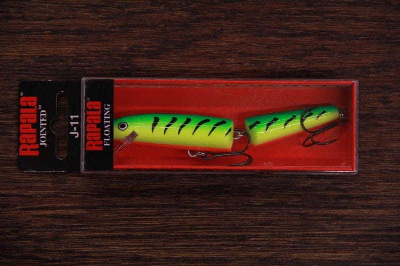 Rapala Jointed J11 firetiger coloration
