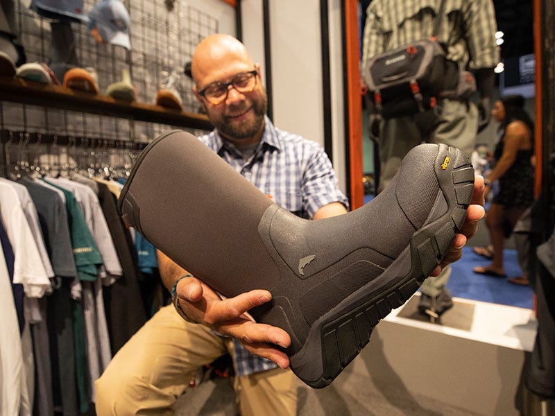 Simms G3 Guide Pull on Boot at IFTD 2018