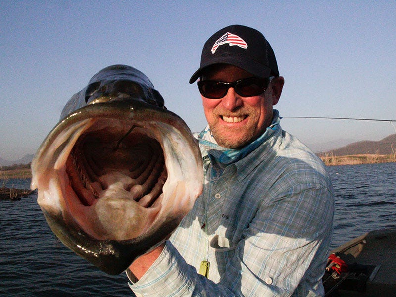 North 40 Hosted Trip: Giant Bass at Lake Picachos, Mexico