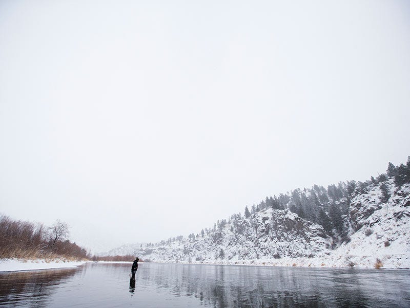Early Spring Fly Fishing on the MO
