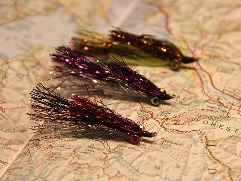 Spittin' Image CO. - TROUT FLIES - #6 FLY FISHING Hook - 6-PACK