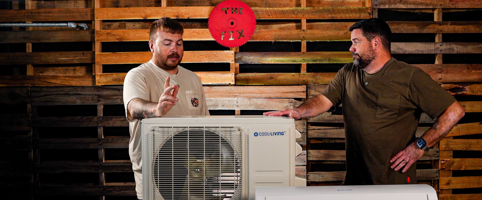 Low cost permanent A/C solution
