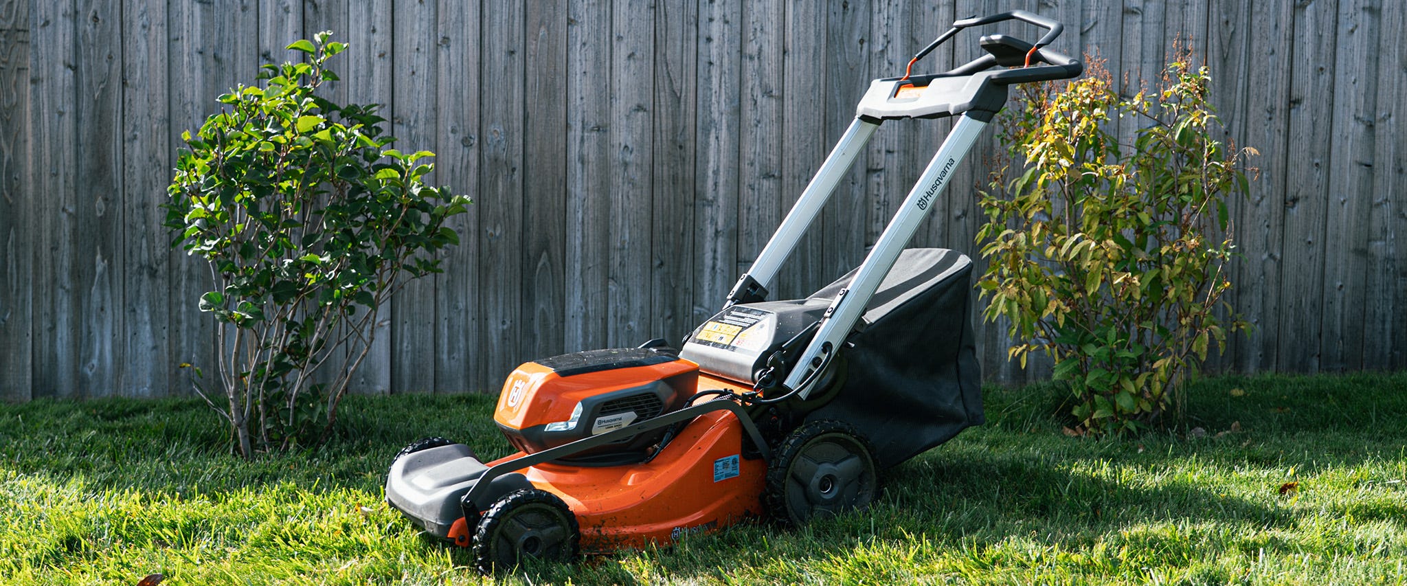 How much lawn can you cut with a battery mower?