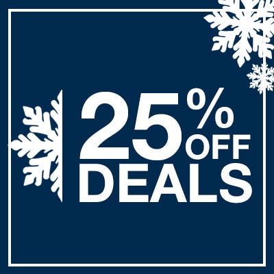 25% off deals