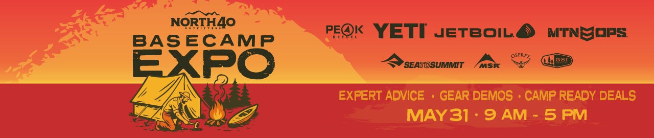 Base Camp Camping Expo May 31st