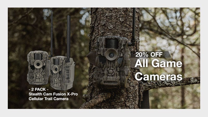 20% off All Game Cameras