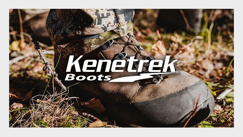 Kenetrek Hunting Boots with the Kenetrek Logo