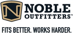 Noble Outfitters Logo: Fits better, works harder