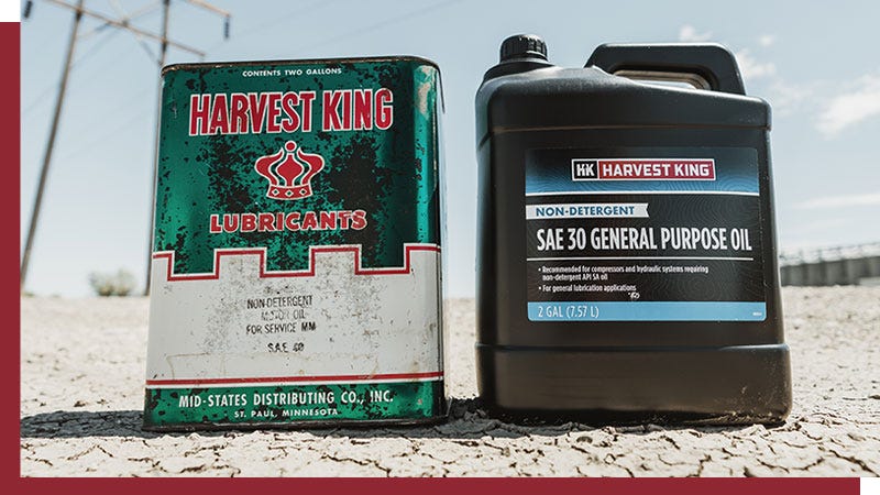 Harvest King Oil - Over 70 Years in the Oil Business. Vintage and Modern containers.
