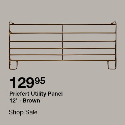 picture of a priefert utility panel