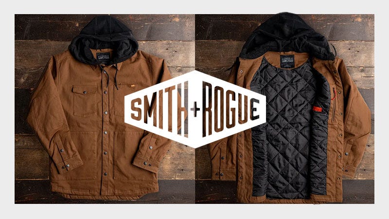 Smith + Rogue Original Canvas Stokie Jacket Front and Inside