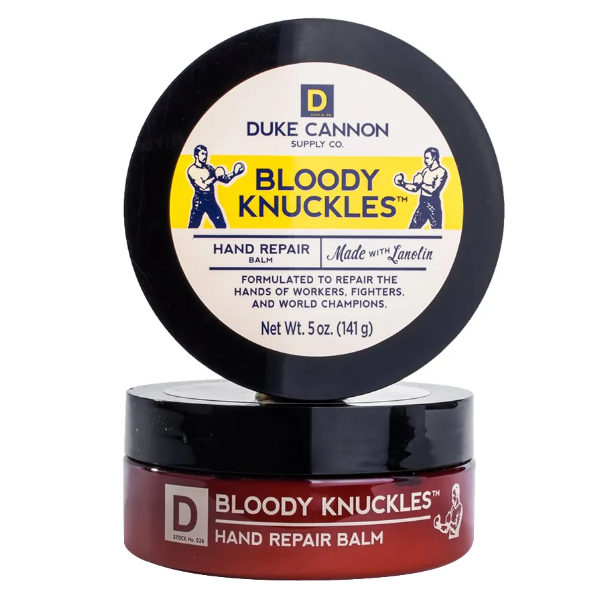 Duke Cannon bloody knuckles hand cream
