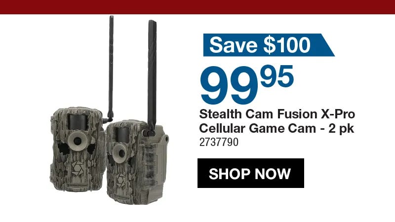 Limited game cam deal - Friday only!