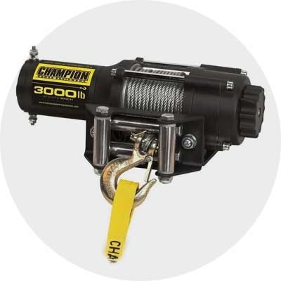 Tow winch icon. Click to shop winches and hoists.