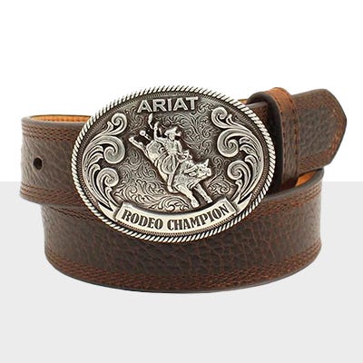 cowboy belt icon. click to shop boys accessories