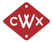 Craftworx CWX mini logo in red