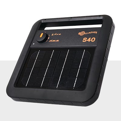 electric fence charger icon. click to shop electric fencing