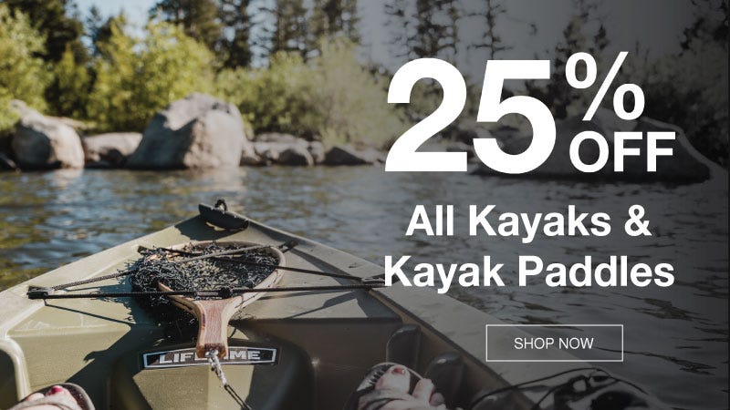 all kayaks and kayak paddles 