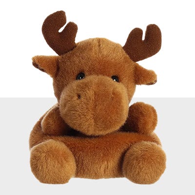 moose plush toy icon. click to shop plush toys