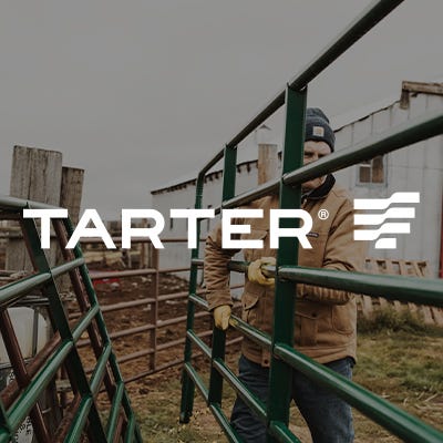 two guys riding horses with a wrangler logo in the front 