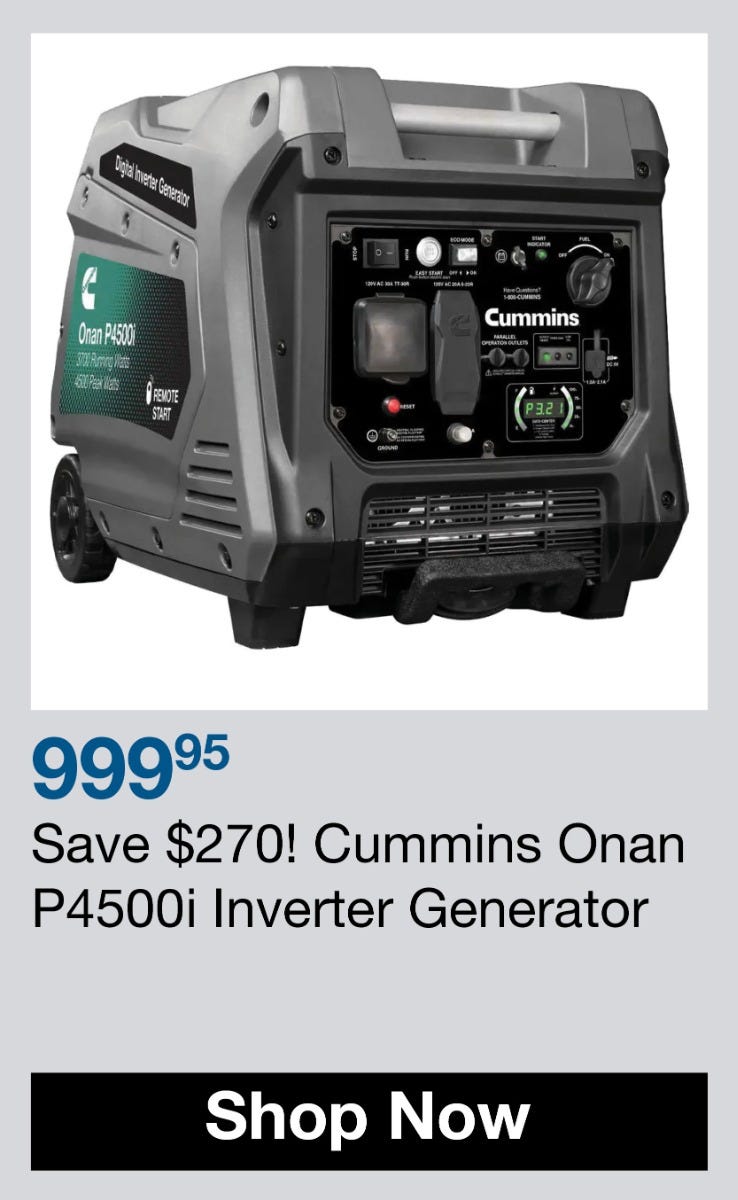 cummins p4500i generator